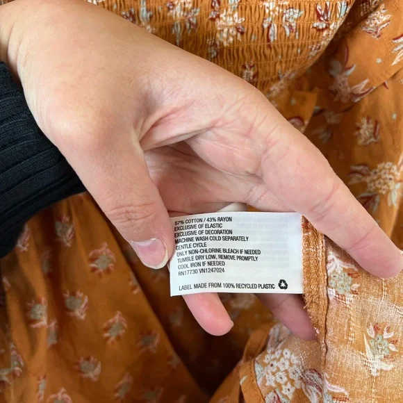 Women’s Orange Universal Thread Maxi Dress - Picture 5 of 5